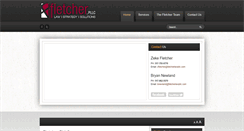 Desktop Screenshot of fletcherlawpllc.com